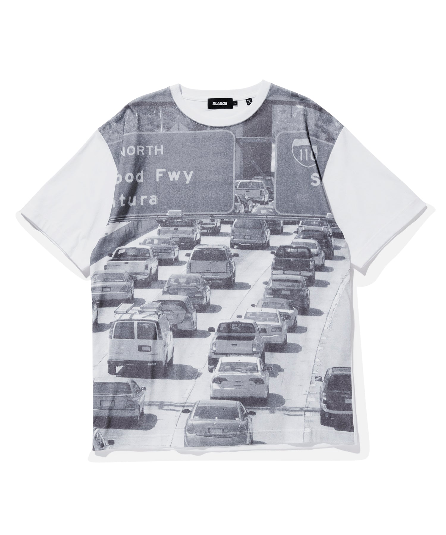 X-Large Freeway maglietta cotone nera S