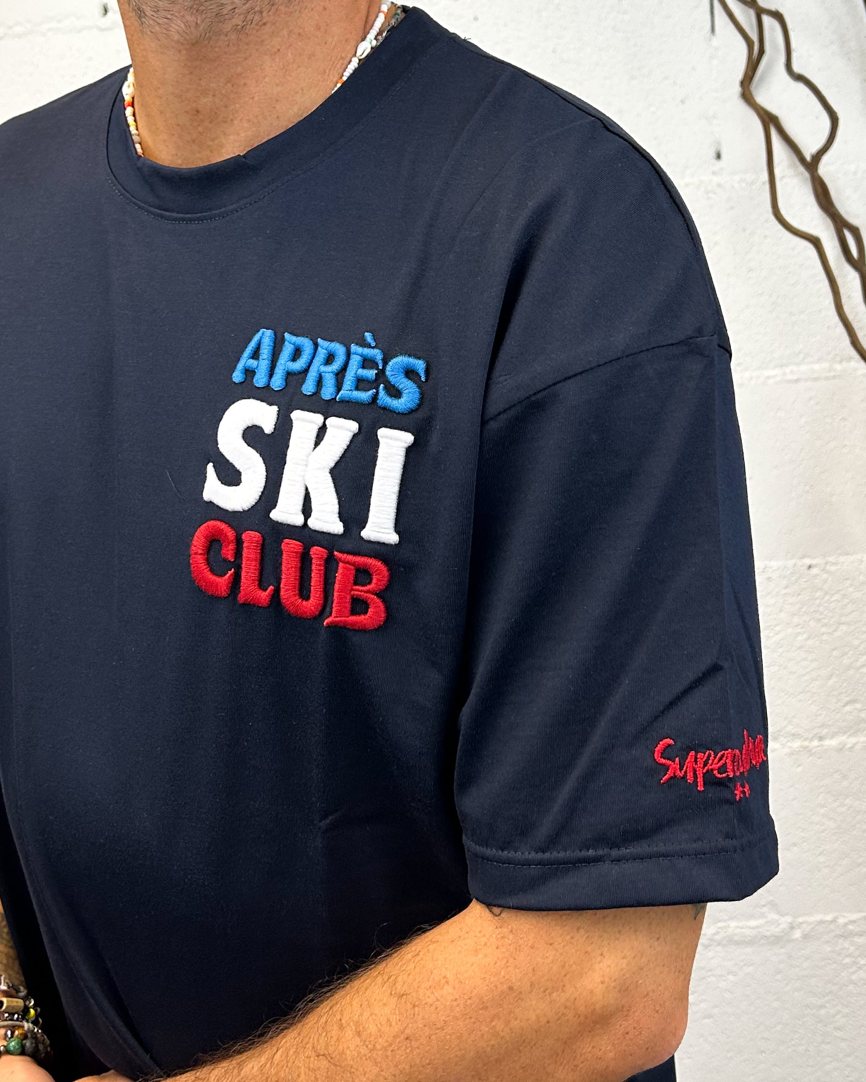 ONLYONE SUPERCULTURE Après Oversize t-shirt azzurra