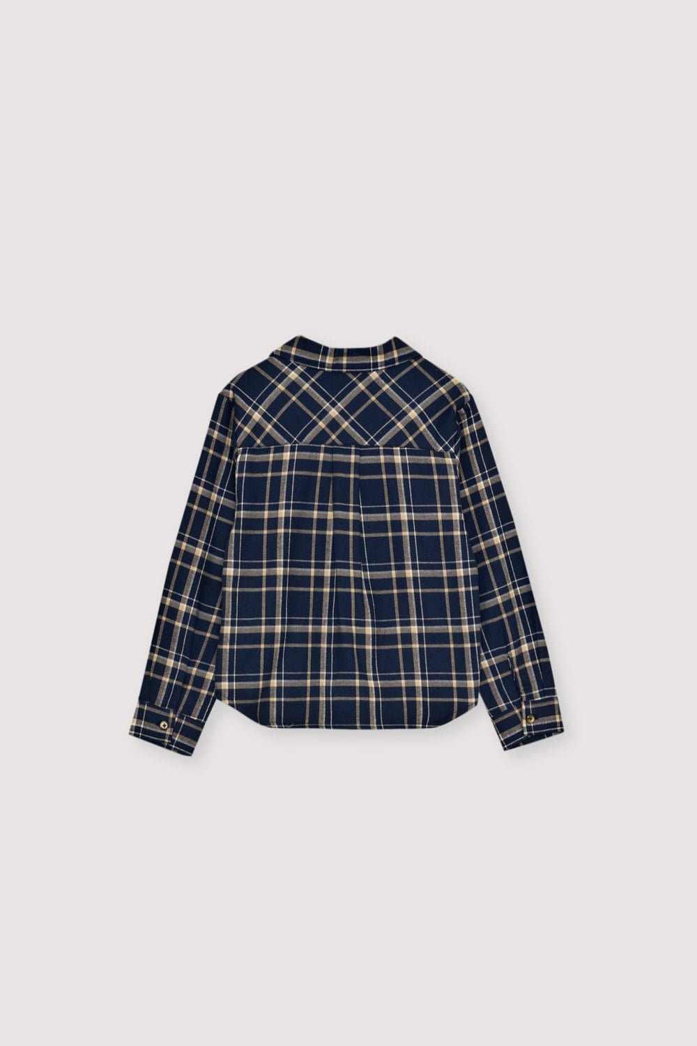 The New Society John camicia quadri 6 anni cotone