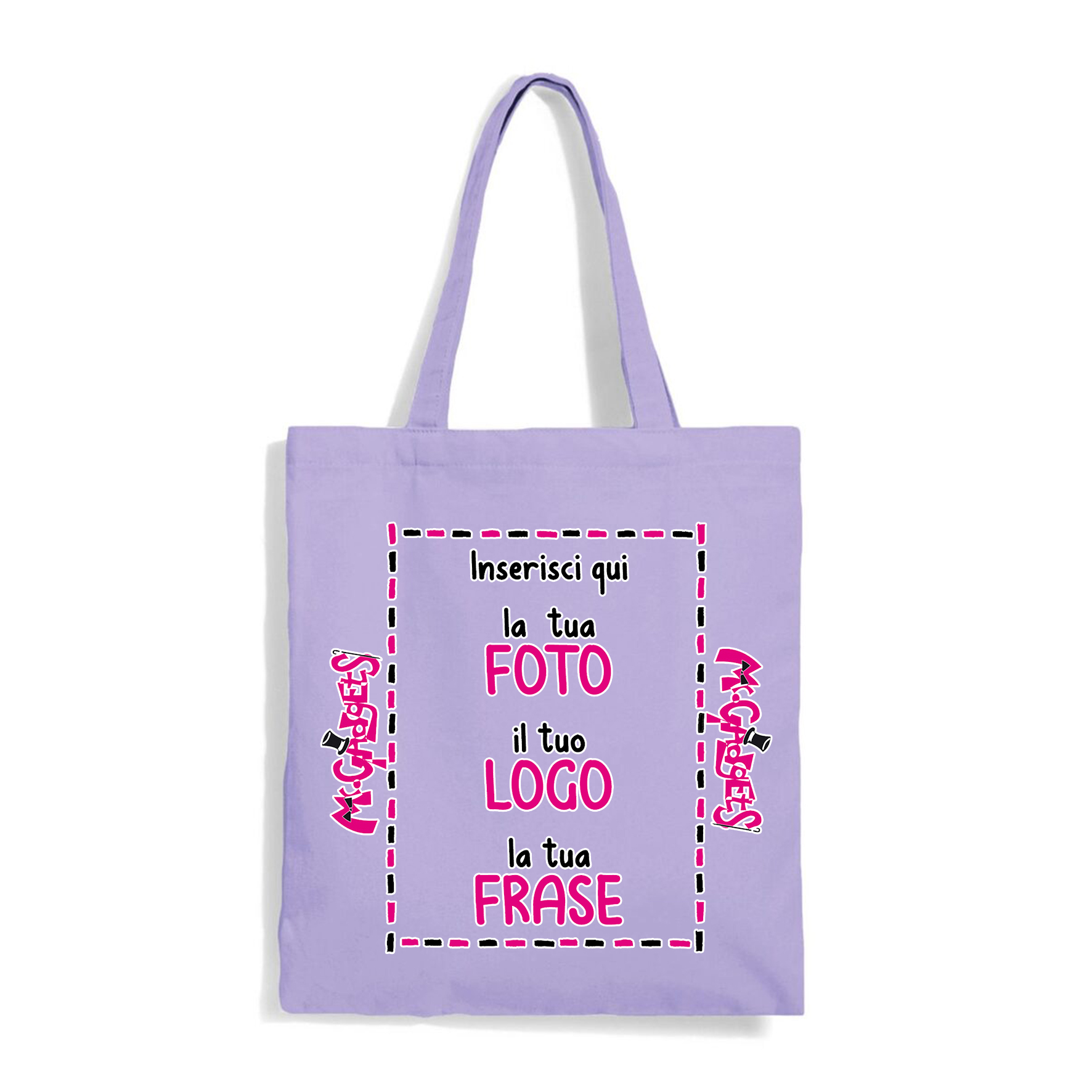 Mr. Gadgets Shopper personalizzabile cotone riutilizzabile