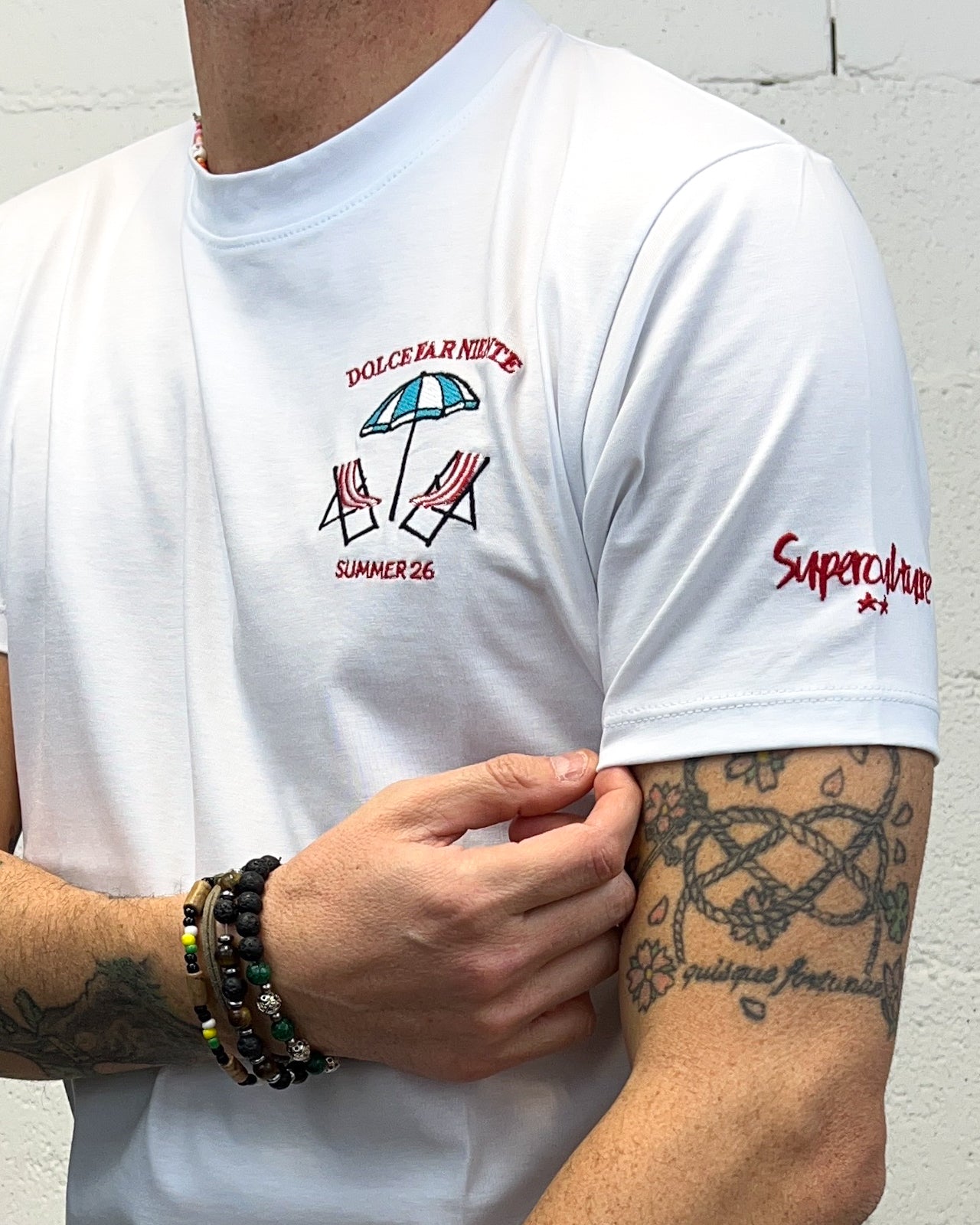 ONLYONE SUPERCULTURE Dolce Far Niente t-shirt cotone