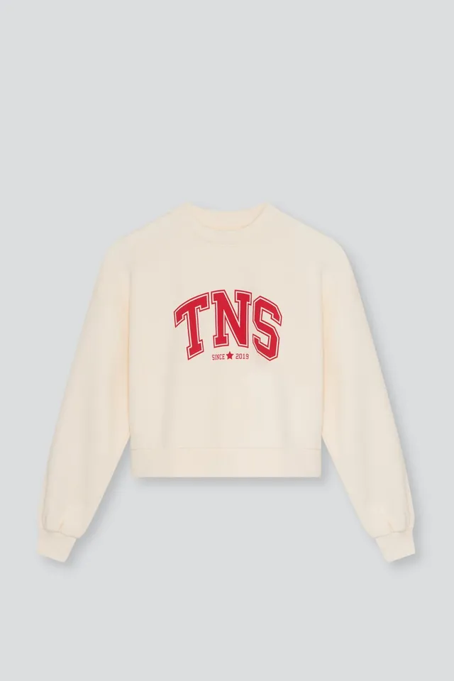 The New Society Tansy felpa ecru 12 anni cotone