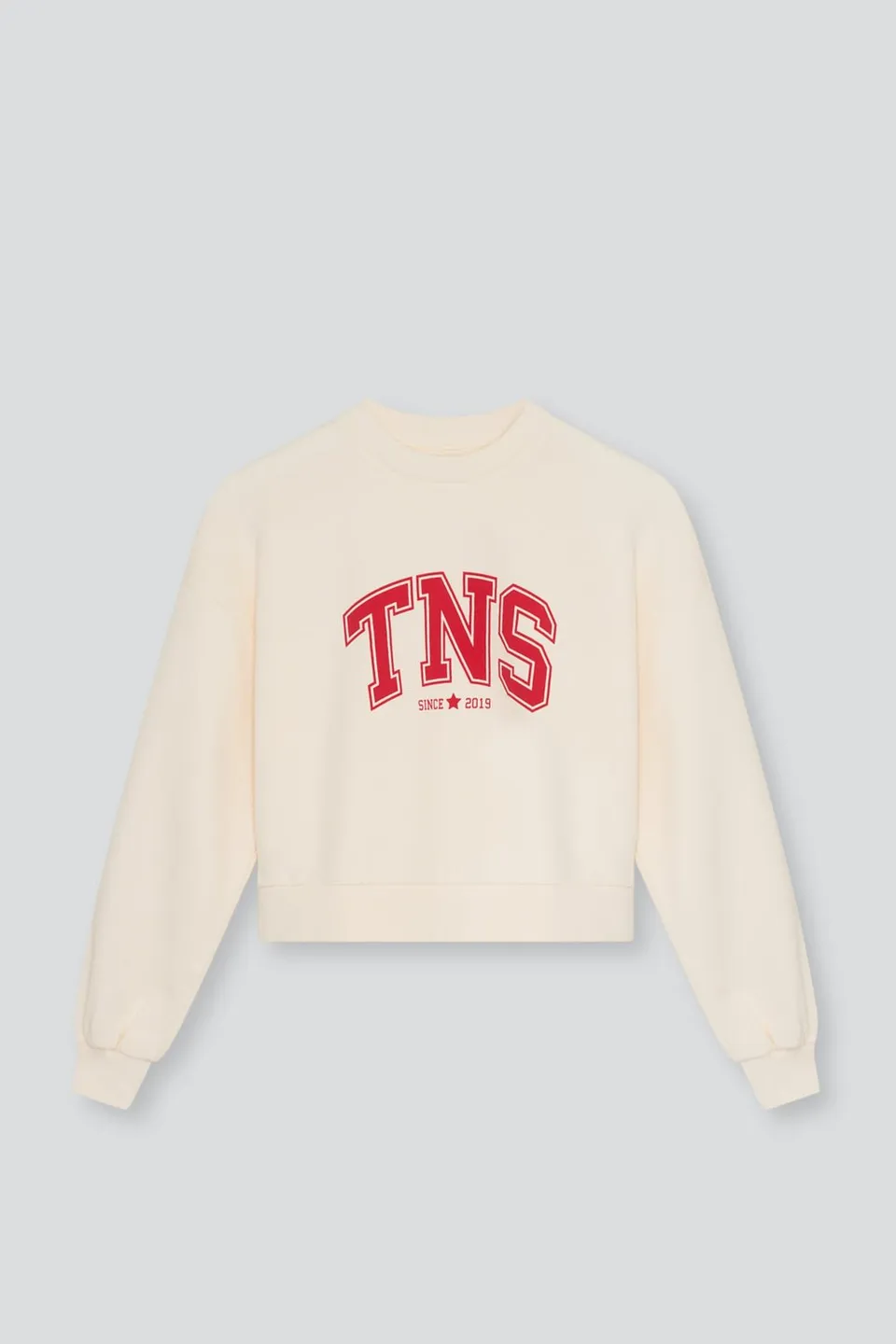 The New Society Tansy felpa ecru 12 anni cotone