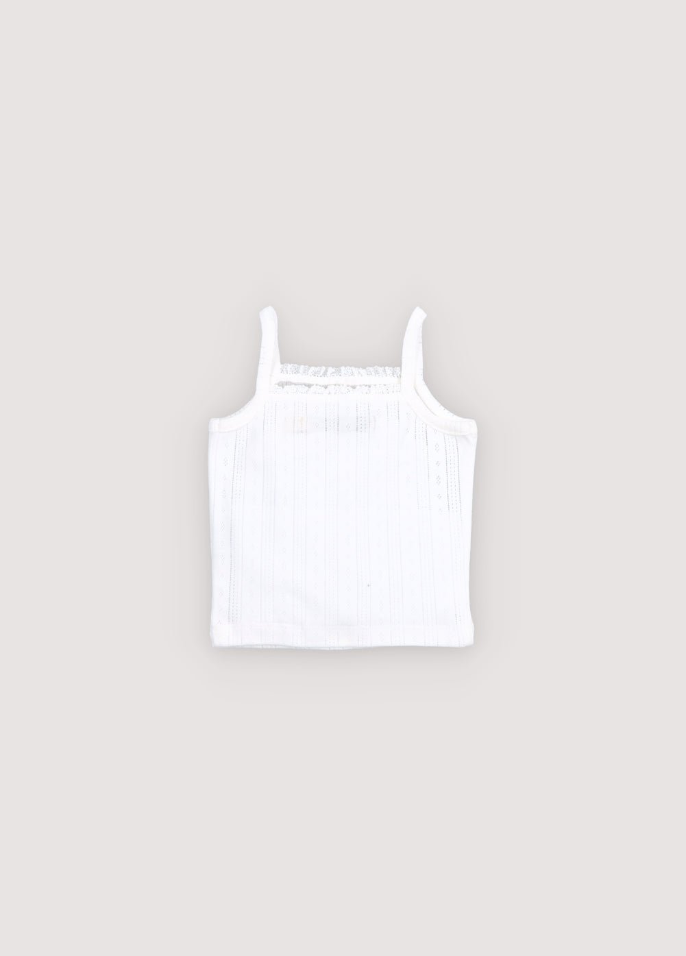 The New Society Nardo canotta neonata pure cloud cotone