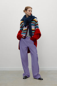 The New Society Julia Cardigan Donna Mohair Rigato