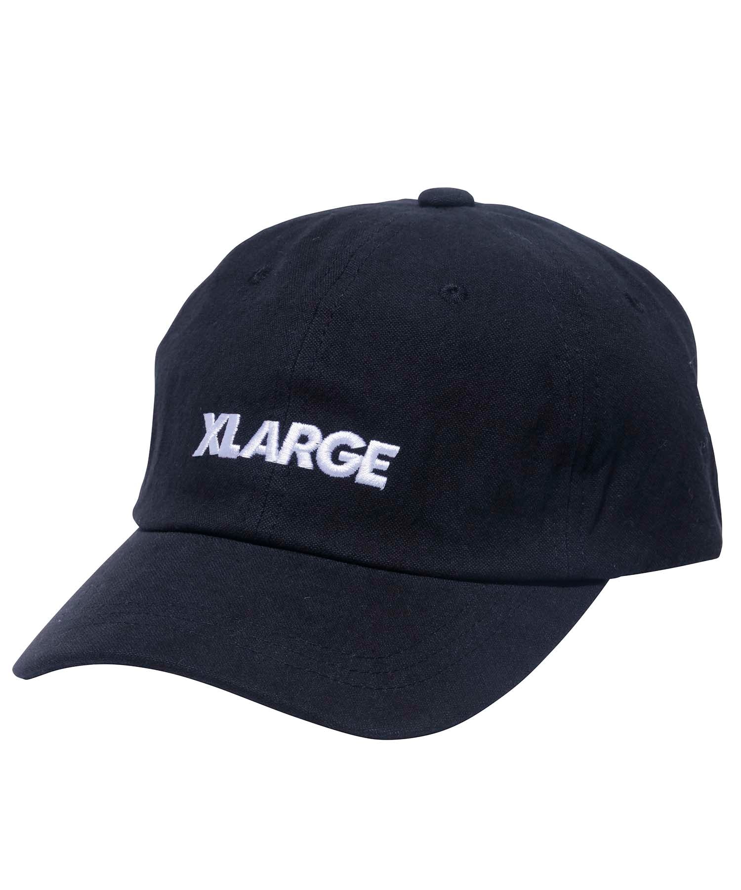 X-Large Washed Standard Logo cappellino 6 pannelli nero