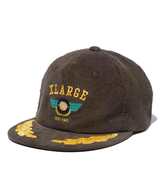 X-Large Pilot Logo Embroidery cappellino velluto