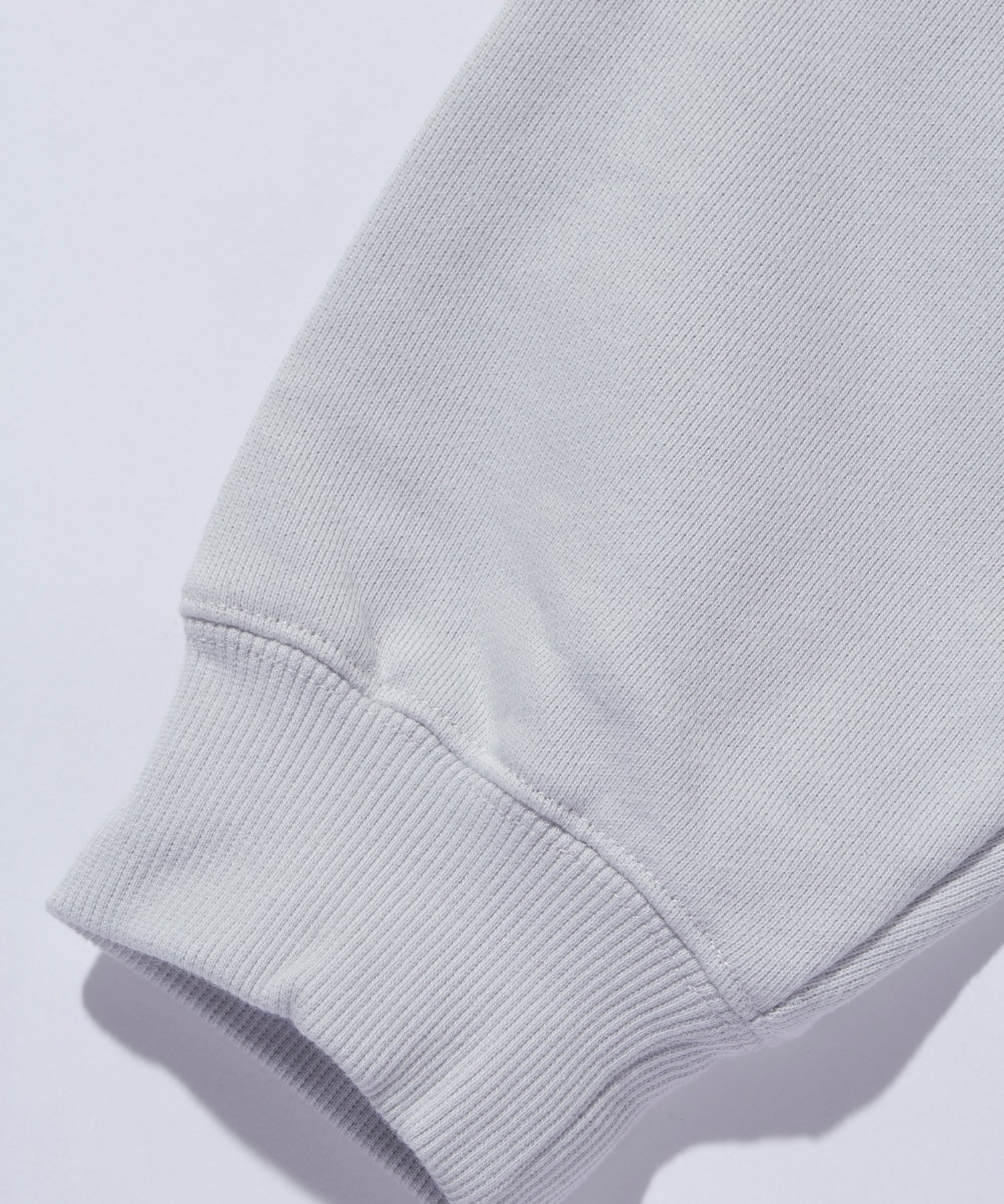 X-Large Slanted Og felpa zip cappuccio cotone