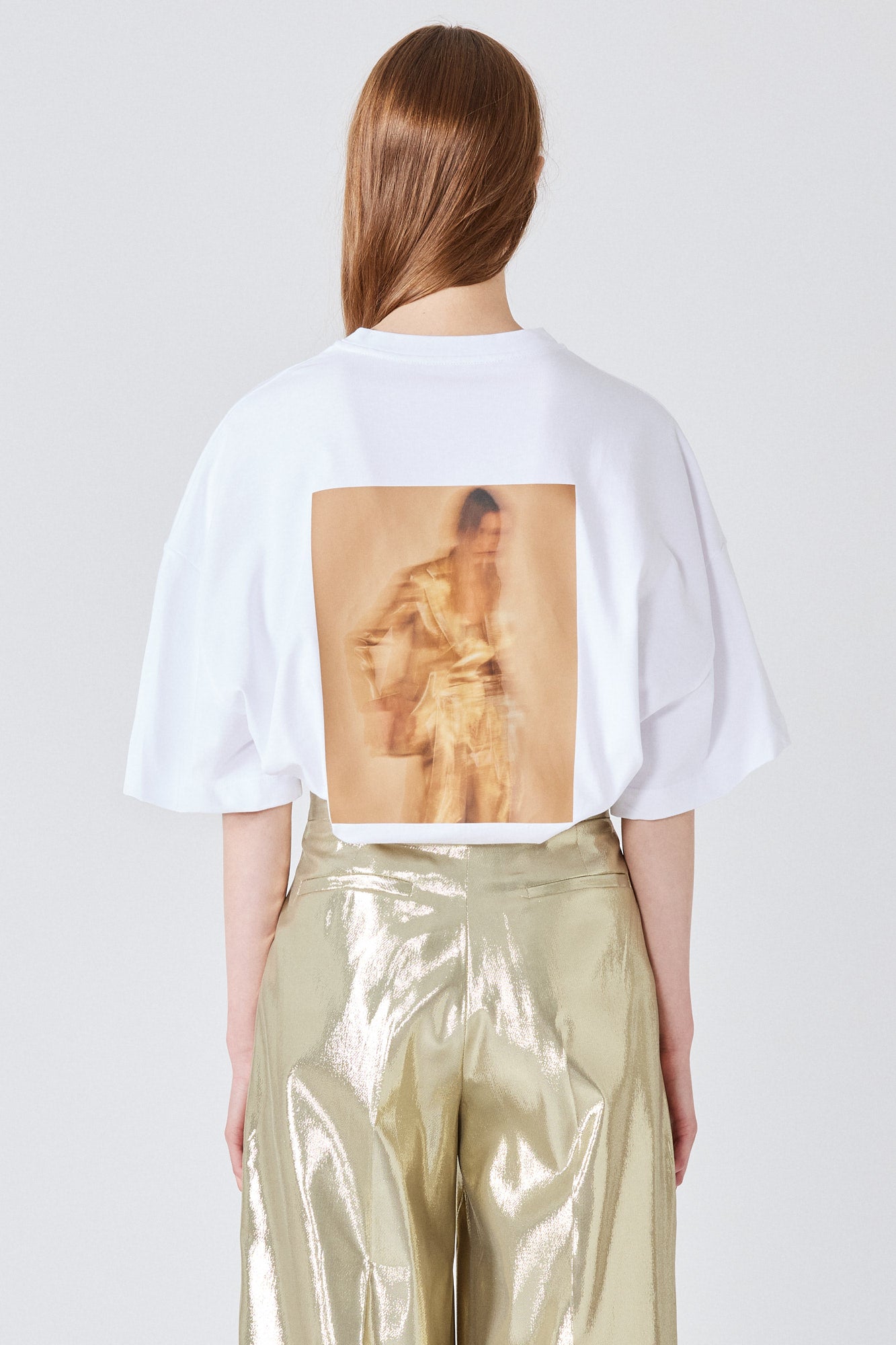 Sa Su Phi t-shirt con logo in cotone bianca