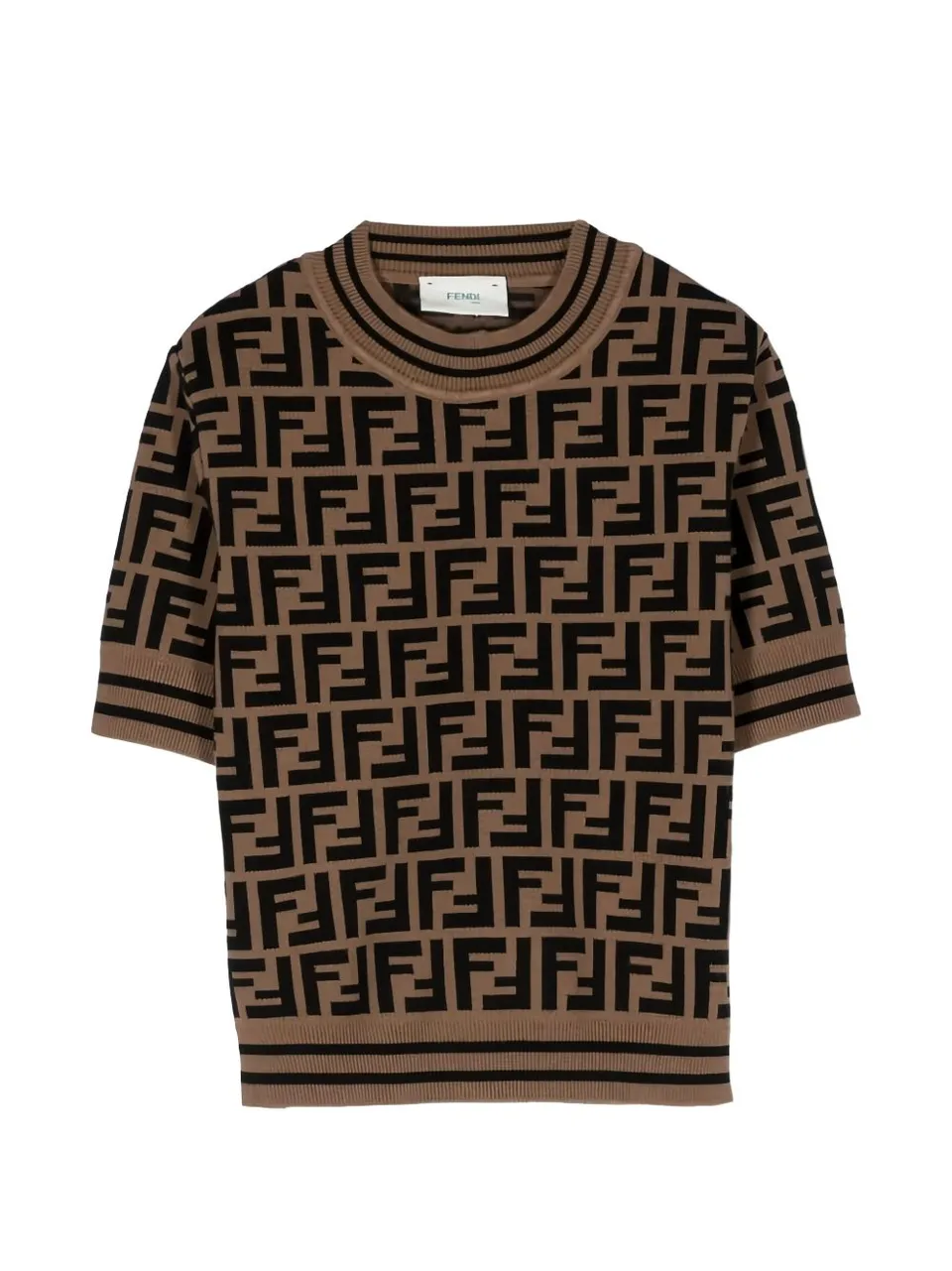 Fendi Kids JFG069 top bambina made in Italy