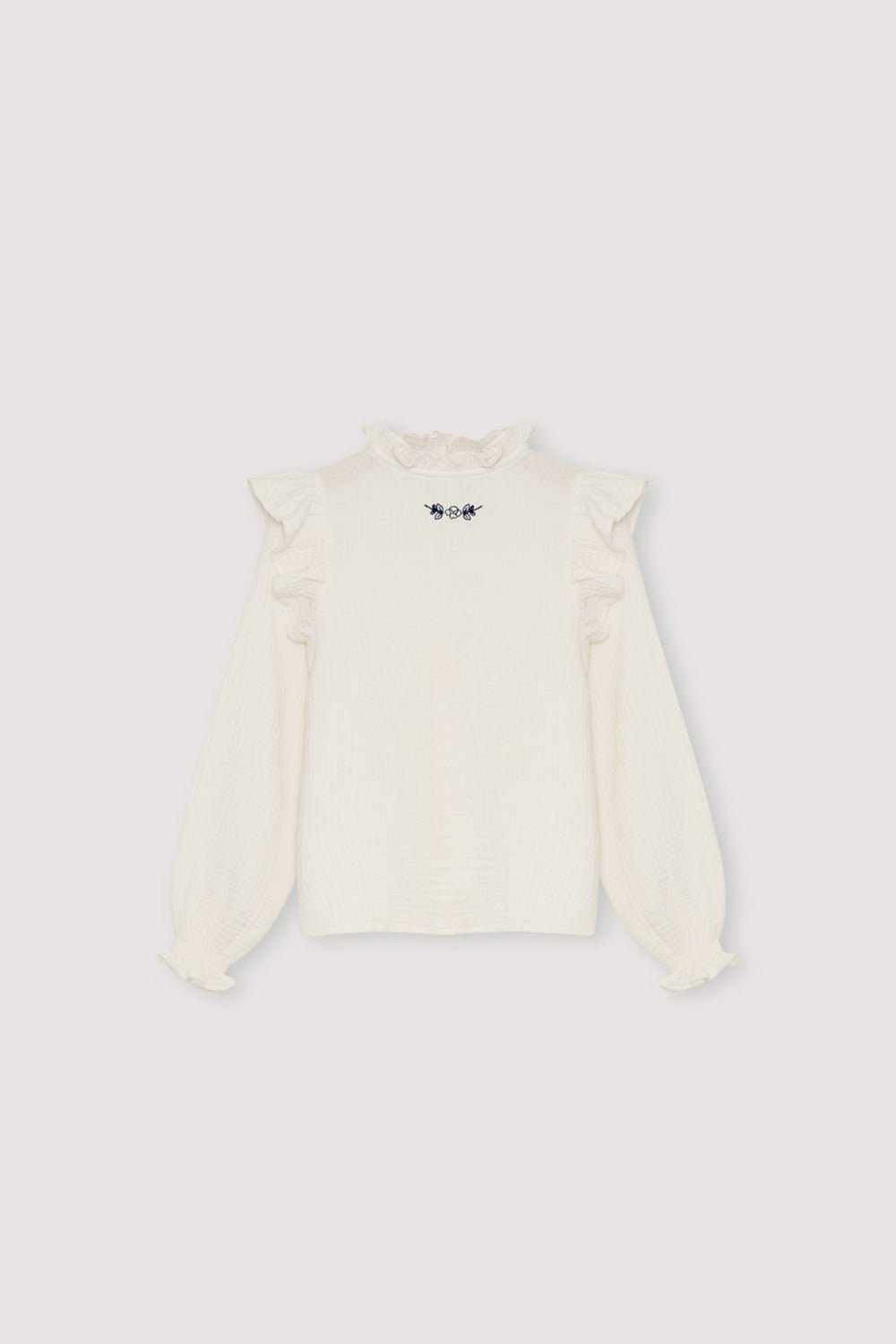 The New Society Maitea Blouse camicetta bianca 6 anni