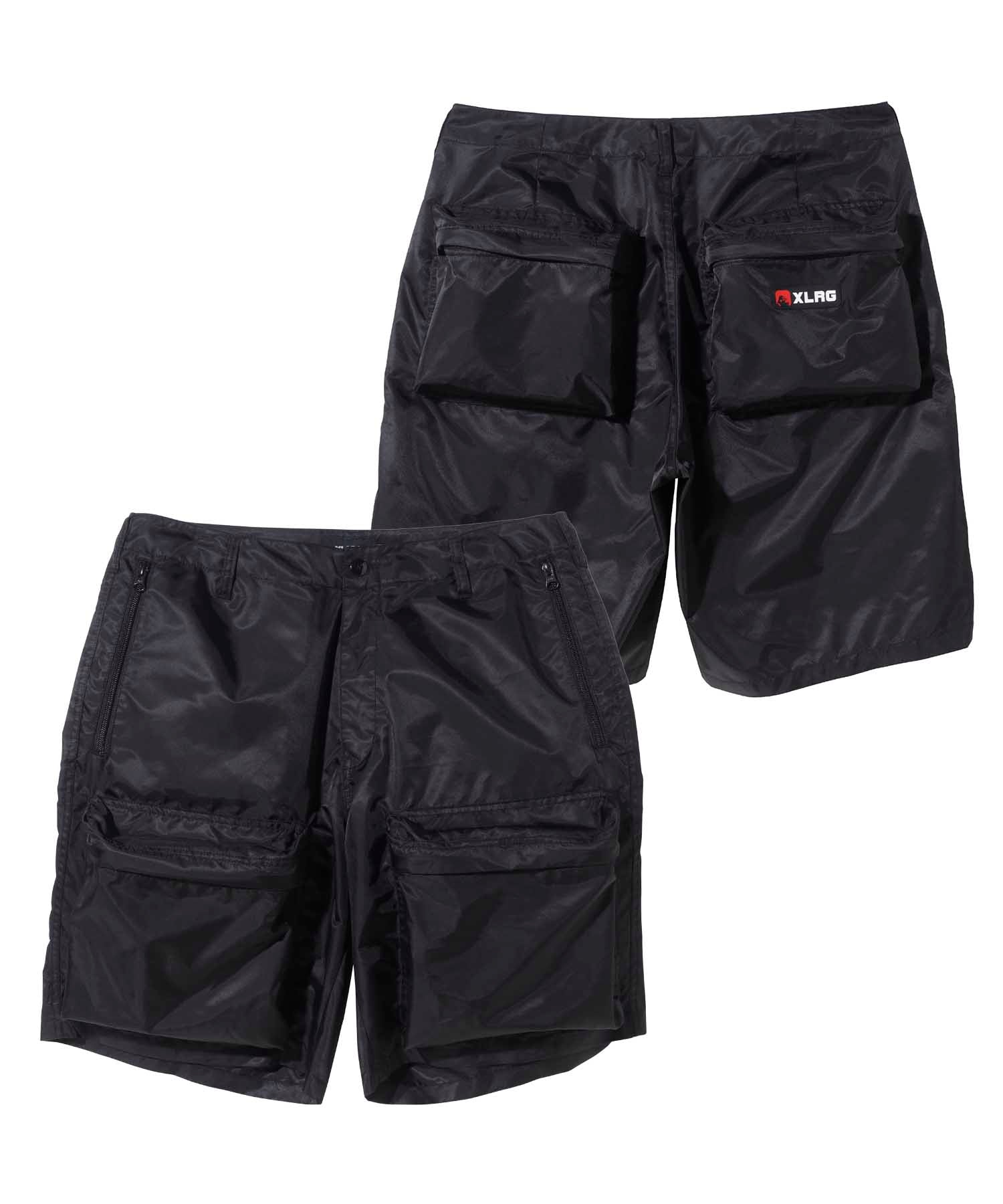 X-Large Big Pocket pantaloncini nero 6 tasche