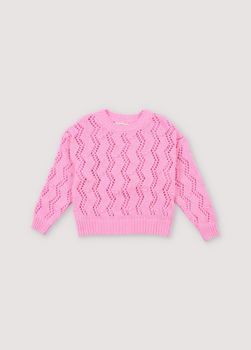 The New Society Sifnos maglione bimba Hibiscus 6 anni cotone