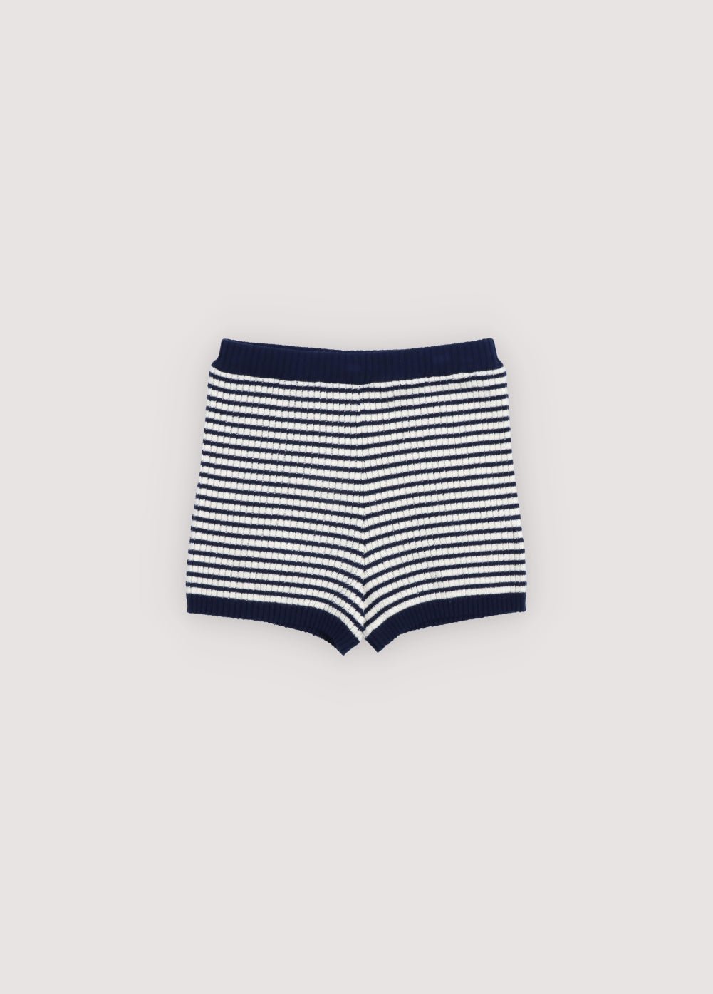 The New Society Azalea Short Summer Midnight Mini Knit Stripes shorts cotone
