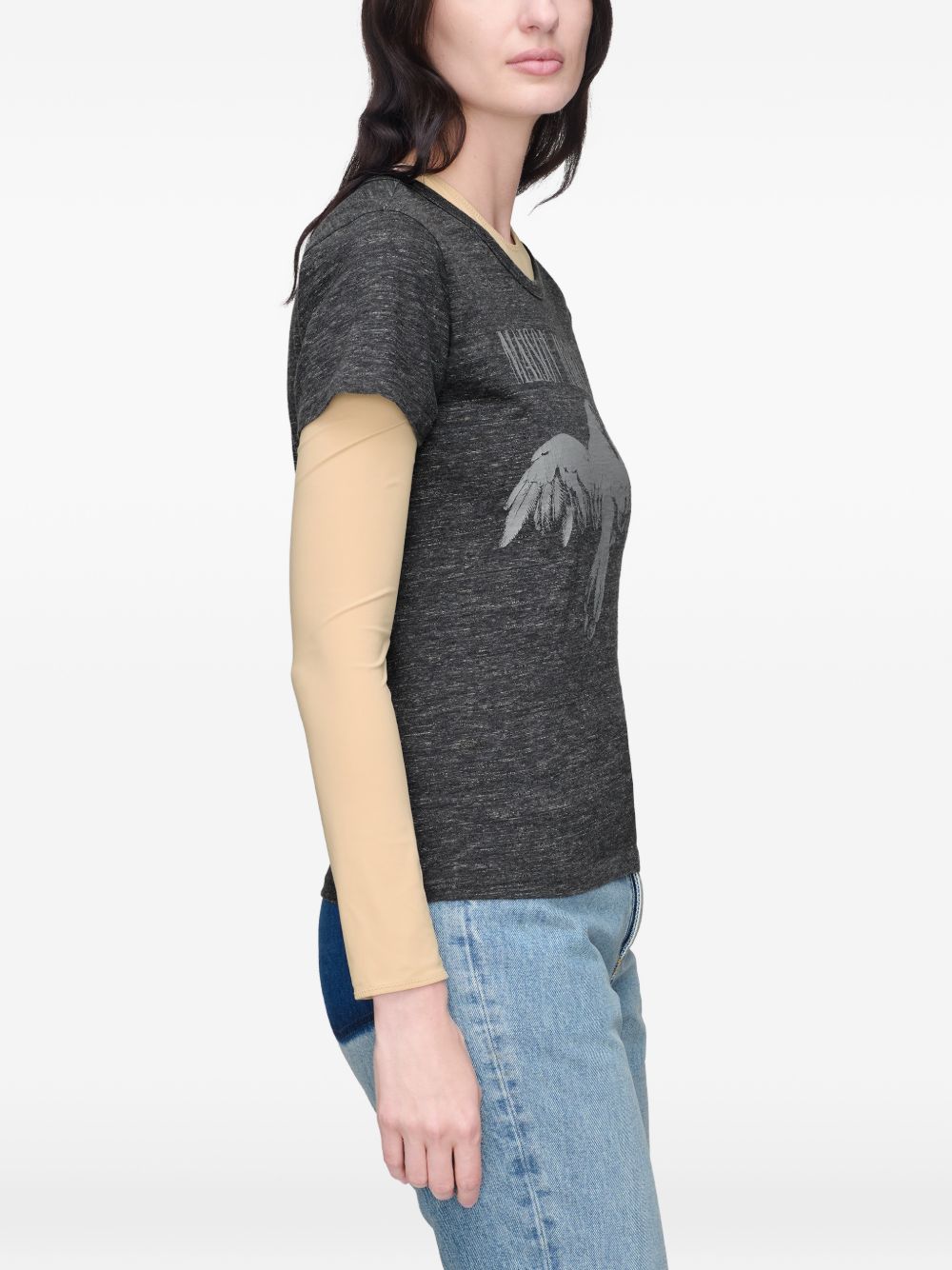 Maison Margiela S51GC0554 t-shirt donna bianca