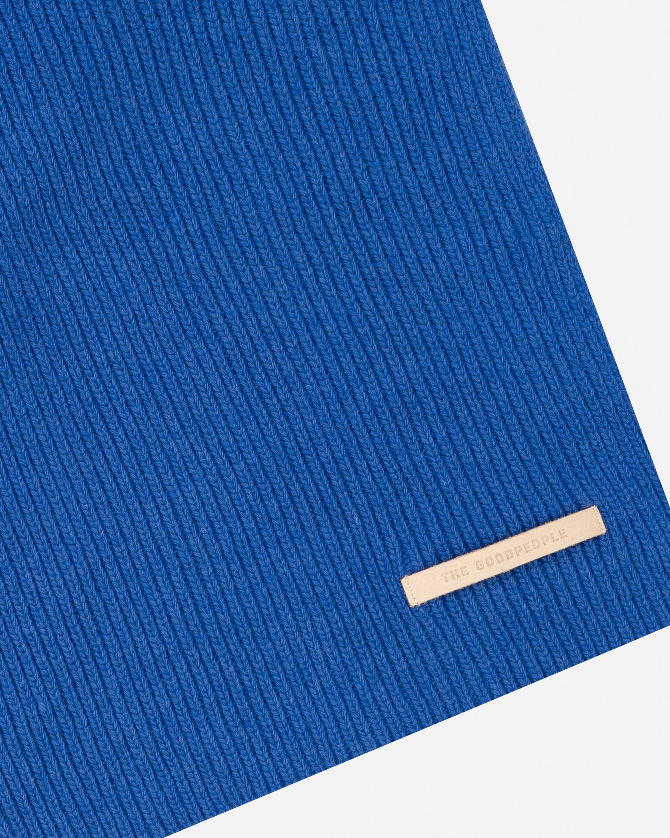 Goodpeople Xalfa sciarpa blu alpaca