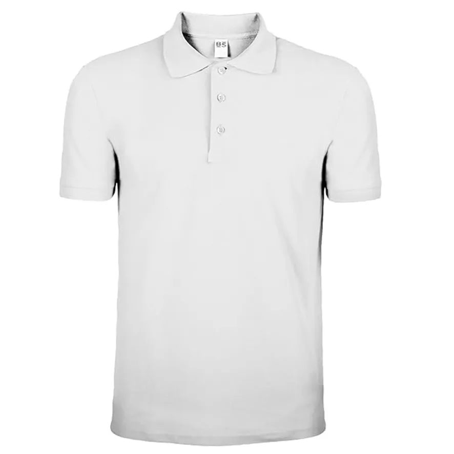 Mr. Gadgets polo uomo bianca manica corta cotone