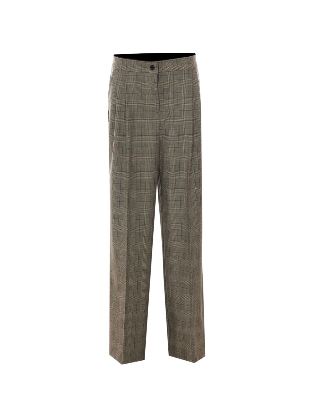 Pinko 107476 pantaloni beige bordeaux nero design essenziale