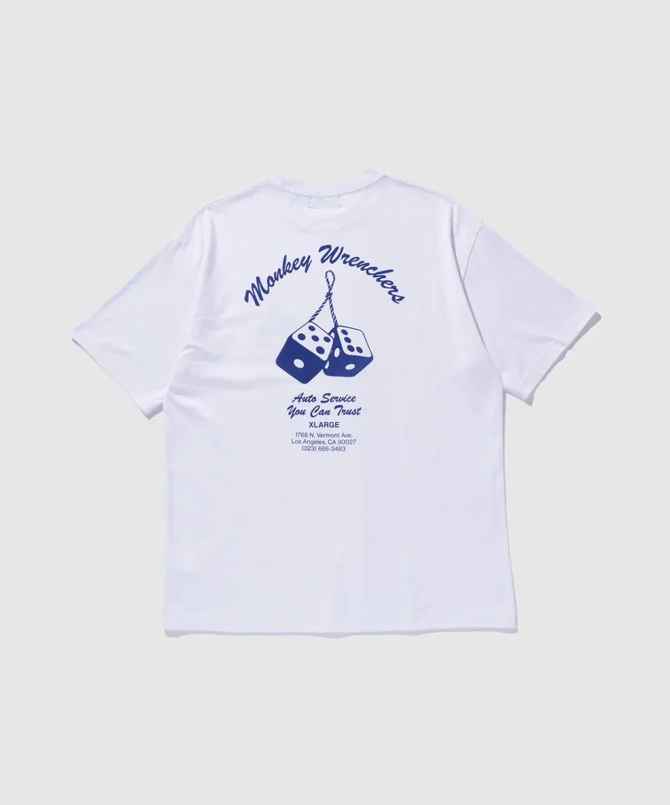 X-Large Monkey Wrenchers S/S Tee maglietta cotone
