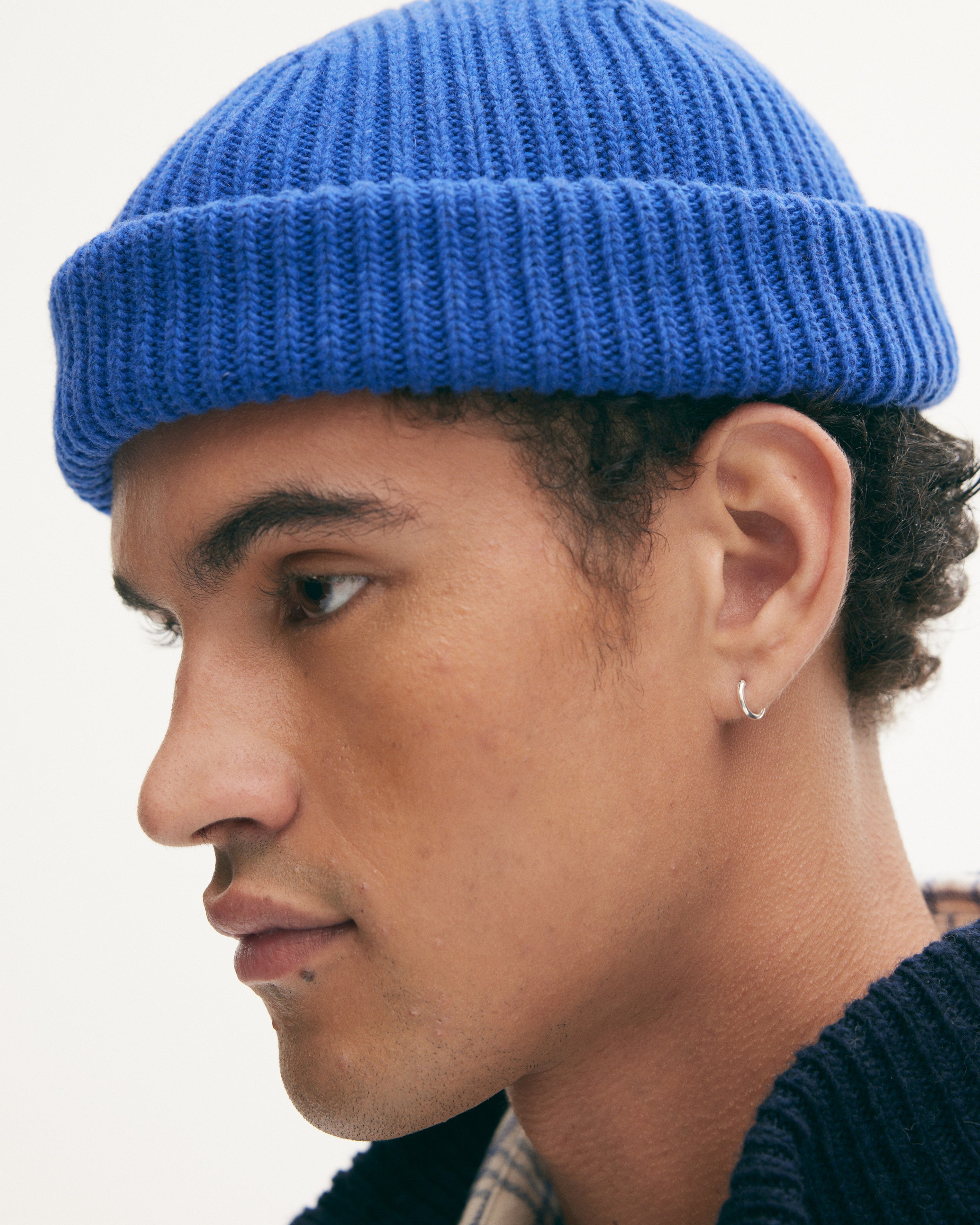 GOODPEOPLE Xami berretto blu misto alpaca