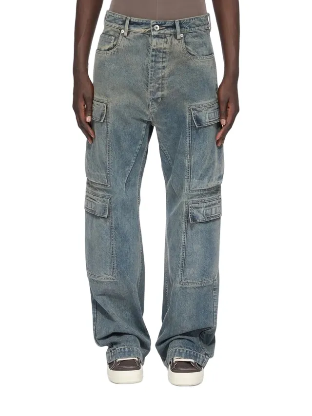 DRKSHDW DU02F6361 jeans uomo mineral indigo