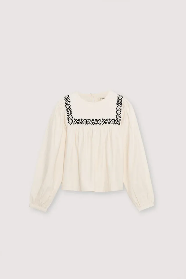 The New Society Tamara Blouse camicetta bimba 6 anni cotone