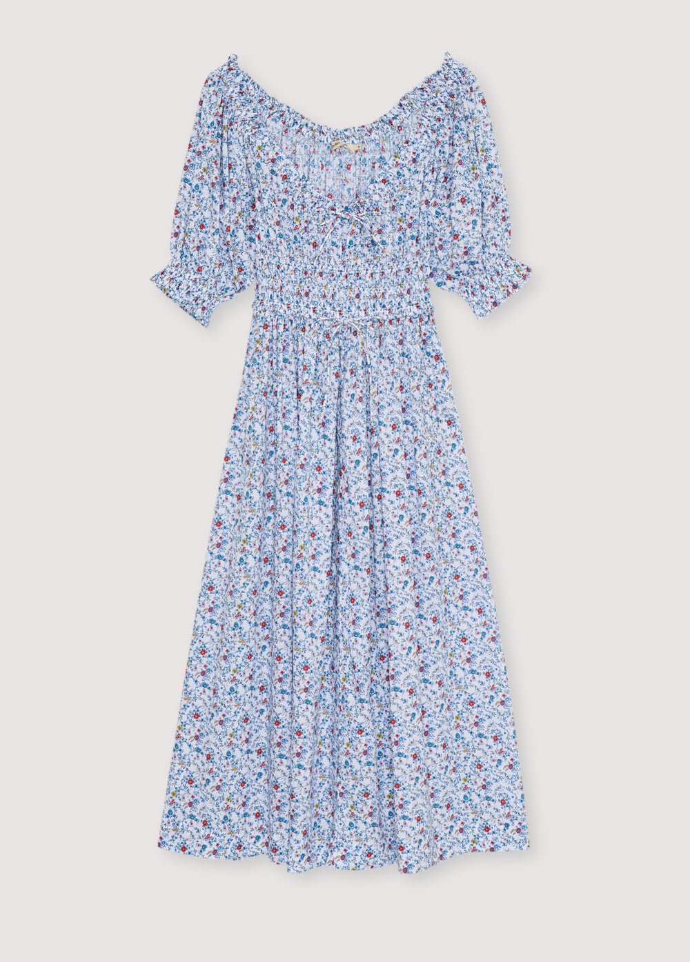 The New Society Cloe Print vestito donna in cotone sample