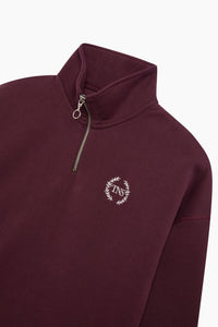 The New Society Mochi Teen Polo Winetasting polo cotone zip