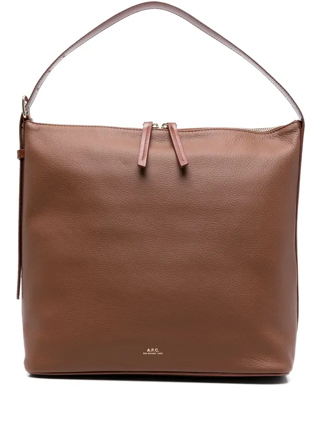 A.P.C. PXCBL borsa a mano marrone donna