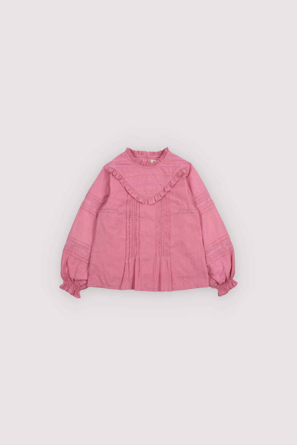 The New Society Blanca Blouse camicetta bimba Dream Blush cotone