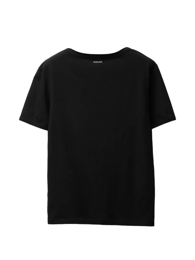 Versace 1024228 t-shirt uomo nera maniche corte
