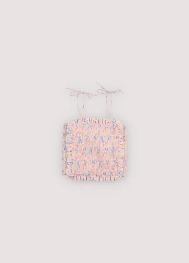 The New Society Sabina Print top 6 anni cotone
