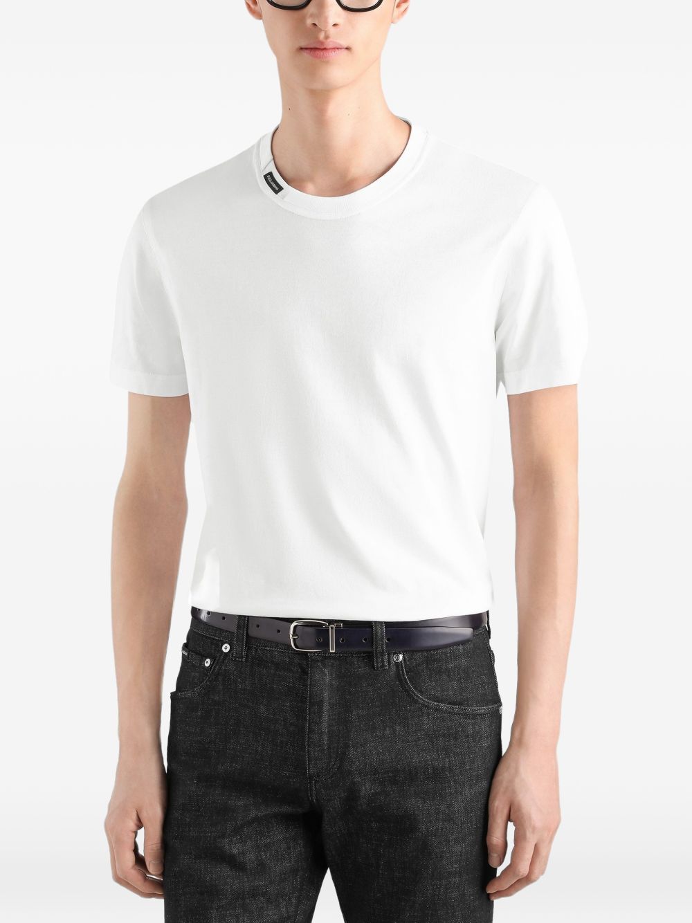 Dolce & Gabbana G8TW5T t-shirt bianca uomo