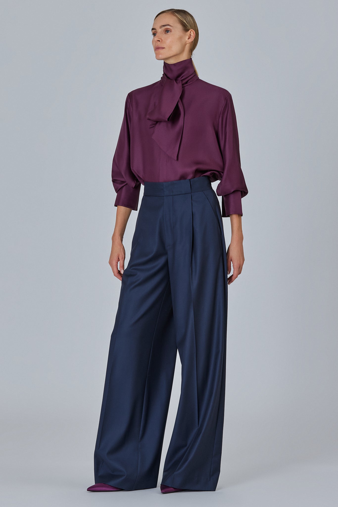 Sa Su Phi Bogart Super 150's pantaloni in lana