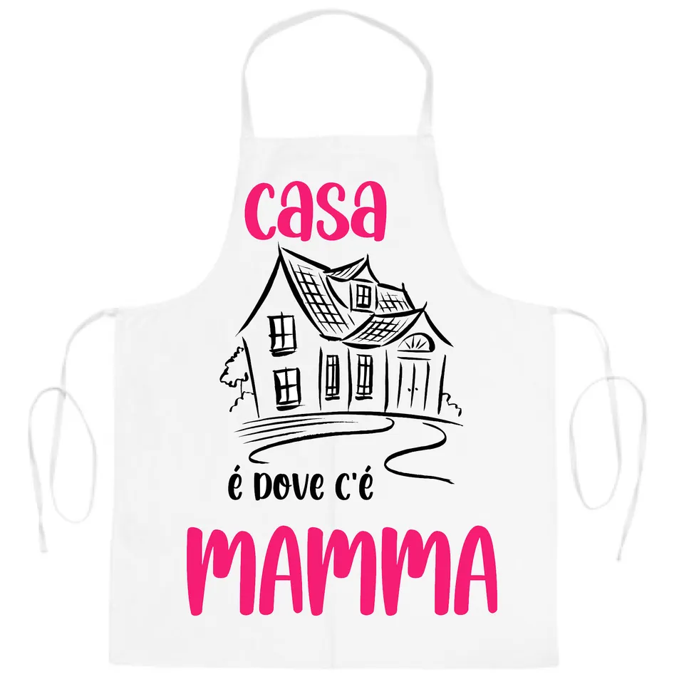 Mr. Gadgets Mamma grembiule cucina scritta mamma