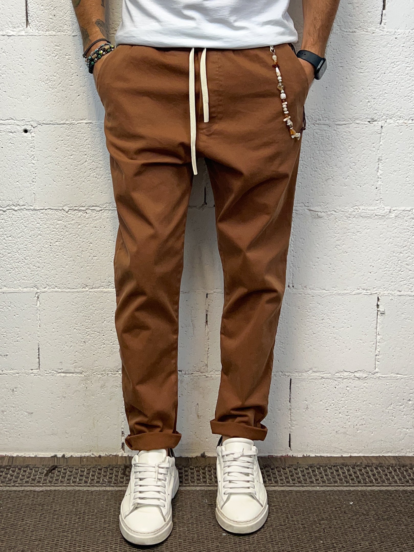 ONLYONE OVER-D Pantalaccio Denim Coccio vestibilita regolare