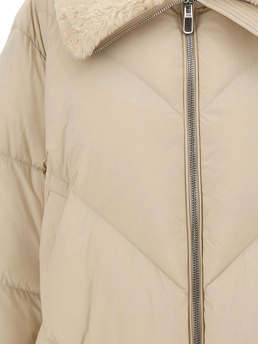 Duno Celia 023 giubbotto donna bianco crema