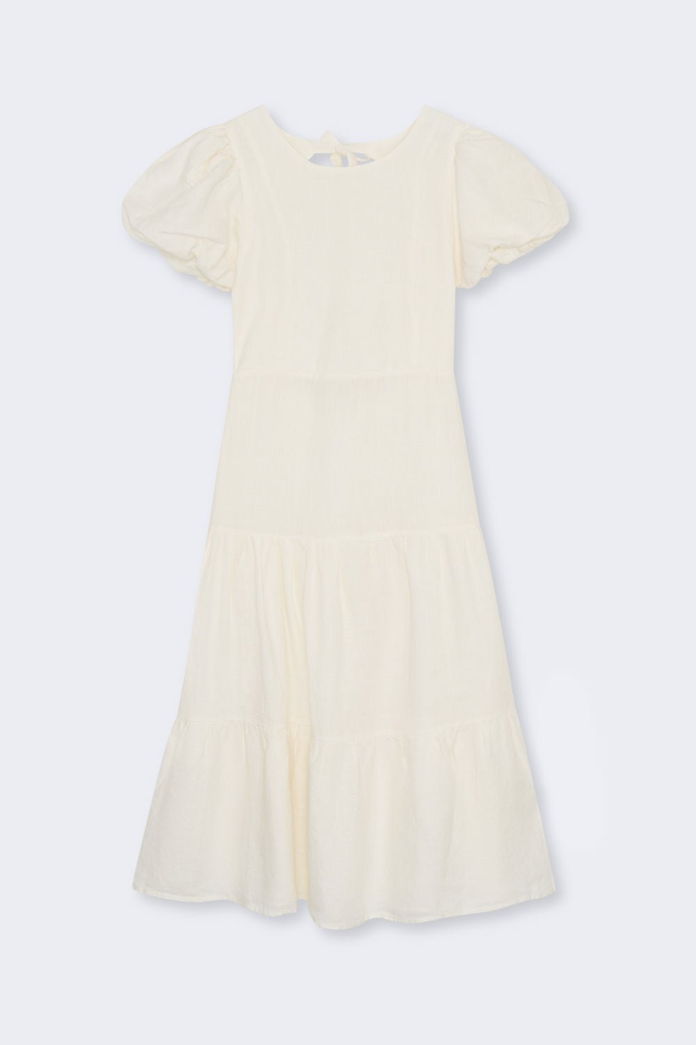The New Society Cala abito donna bianco lino