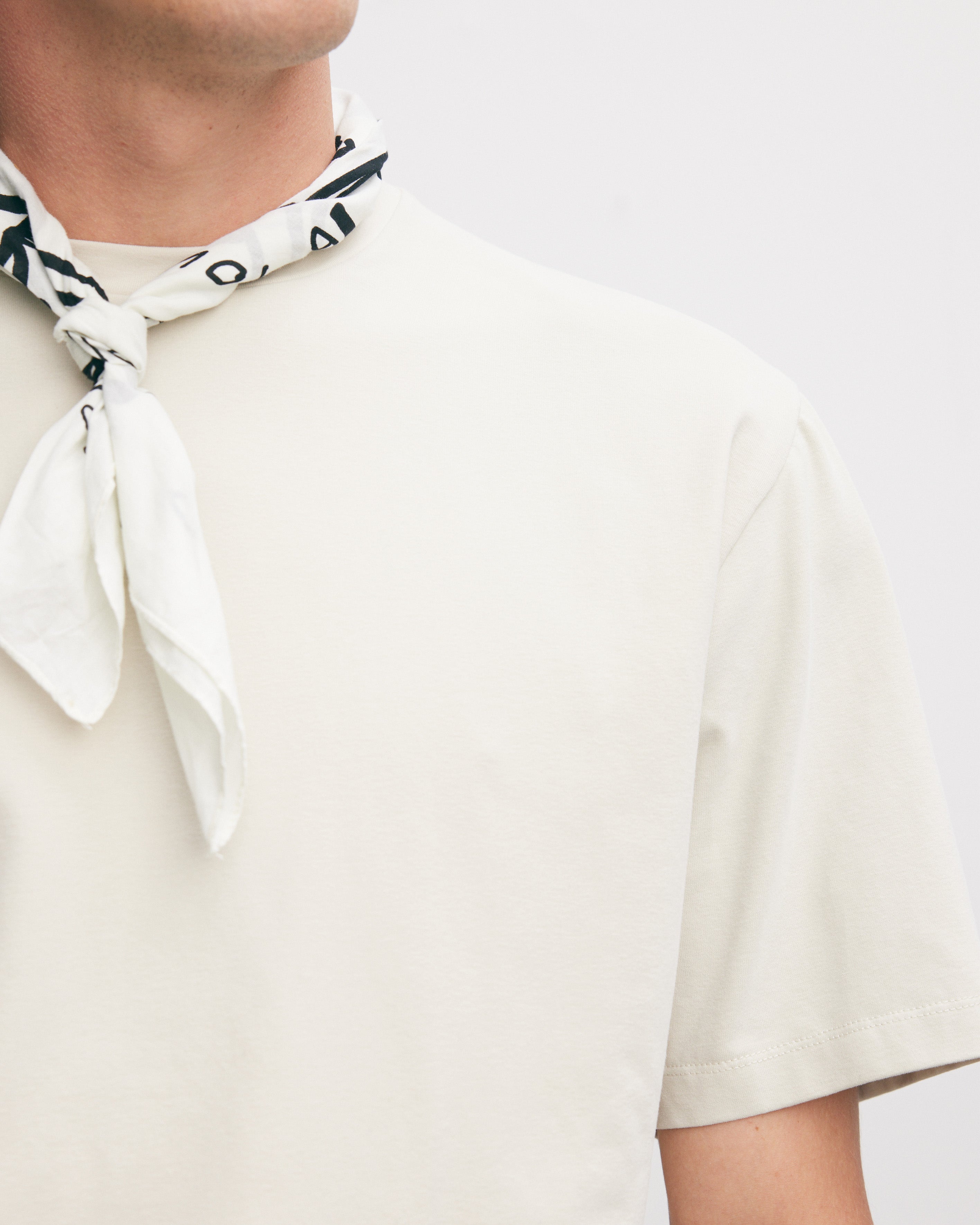 Goodpeople Ted t-shirt off white cotone relaxed fit