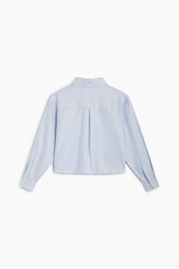 The New Society Finn Teen camicia teen righe Tencel leggero