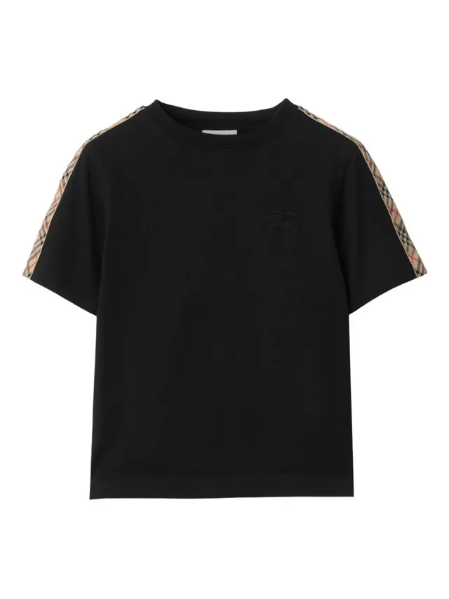 Burberry Kids 8108033 t-shirt bambina nera