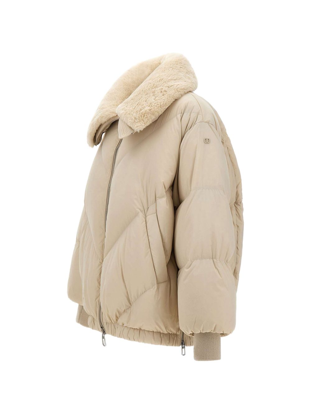 Duno Celia 023 giubbotto donna bianco crema