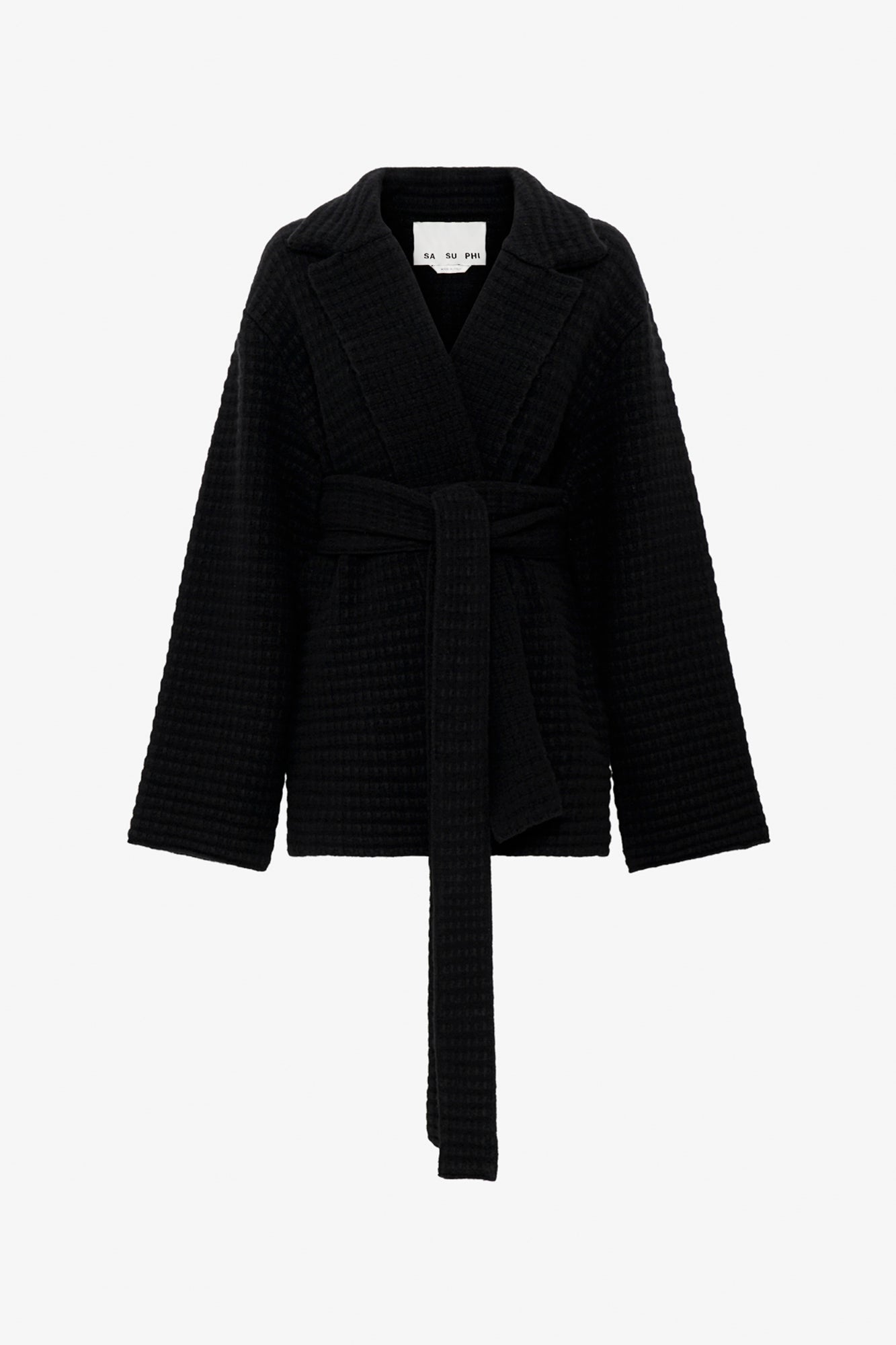Sa Su Phi Caroline giacca cardigan cachemire nera