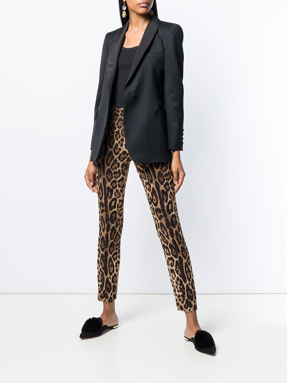 Dolce & Gabbana Ftanet pantaloni leopardati