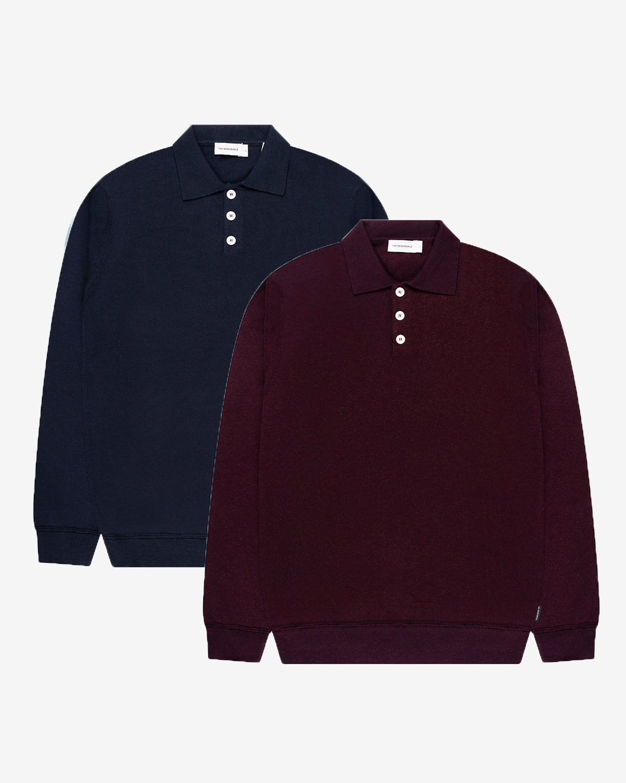 GOODPEOPLE Kario Polo Maglia 2 Pezzi Misto Lana