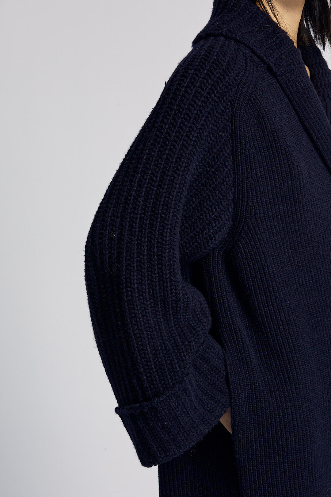 Sa Su Phi Sara cappotto taglia 40 blu navy
