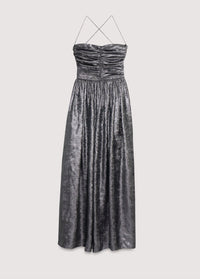 The New Society Uxia vestito argento festa