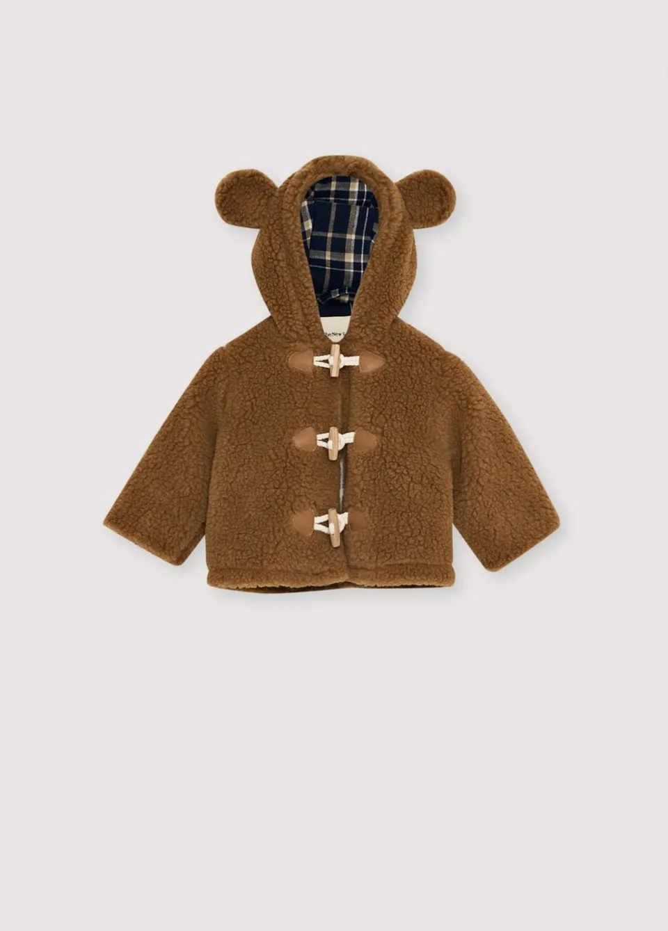 The New Society Ninette Cappotto Bimbo 6 Mesi Con Cappuccio