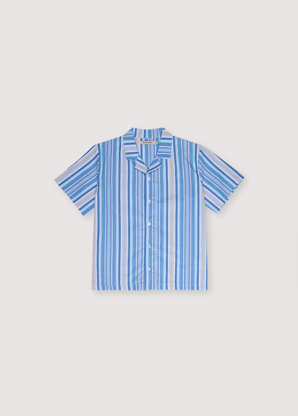 The New Society Tebas Shirt camicia bambino 6y righe cotone
