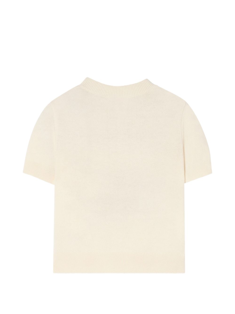 Burberry Kids 8125914 t-shirt bambina avorio